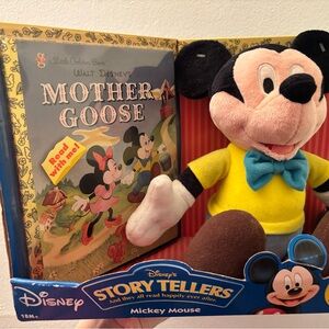 Disney Mickey Mouse Story Teller Plush - Yellow and Brown